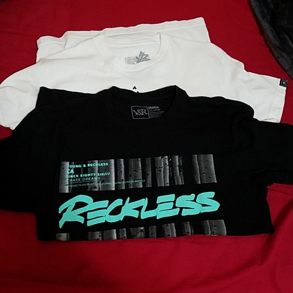 Two Y&R Small T-Shirts Both Black and White - Picture 7 of 7